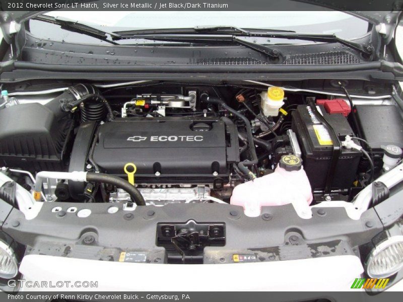 Silver Ice Metallic / Jet Black/Dark Titanium 2012 Chevrolet Sonic LT Hatch