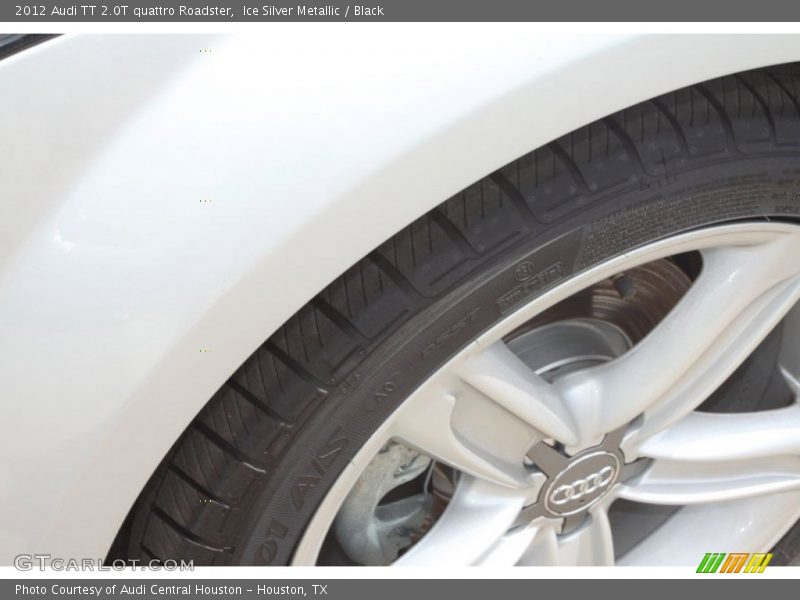 Ice Silver Metallic / Black 2012 Audi TT 2.0T quattro Roadster