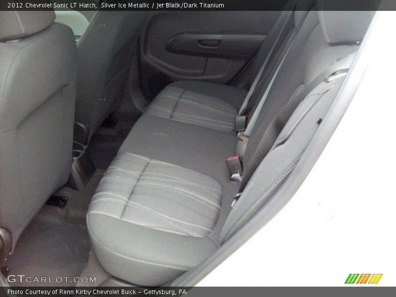 Silver Ice Metallic / Jet Black/Dark Titanium 2012 Chevrolet Sonic LT Hatch
