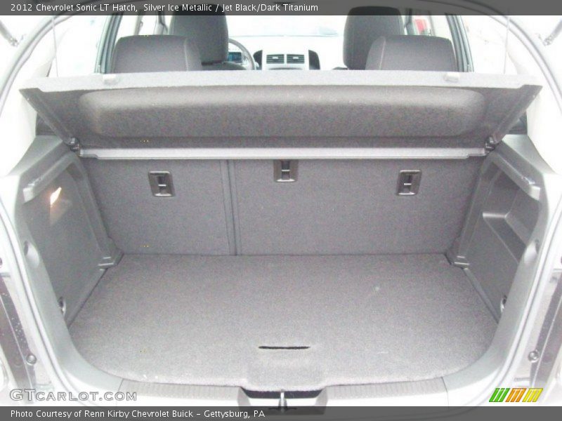 Silver Ice Metallic / Jet Black/Dark Titanium 2012 Chevrolet Sonic LT Hatch