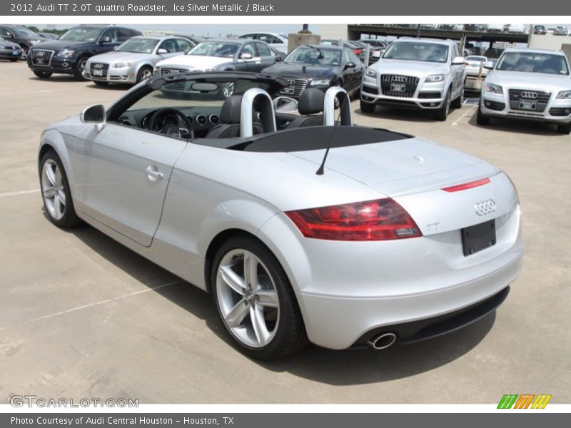 Ice Silver Metallic / Black 2012 Audi TT 2.0T quattro Roadster