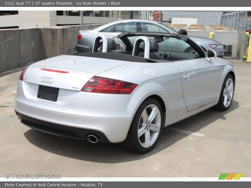 Ice Silver Metallic / Black 2012 Audi TT 2.0T quattro Roadster