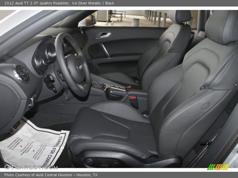 Ice Silver Metallic / Black 2012 Audi TT 2.0T quattro Roadster