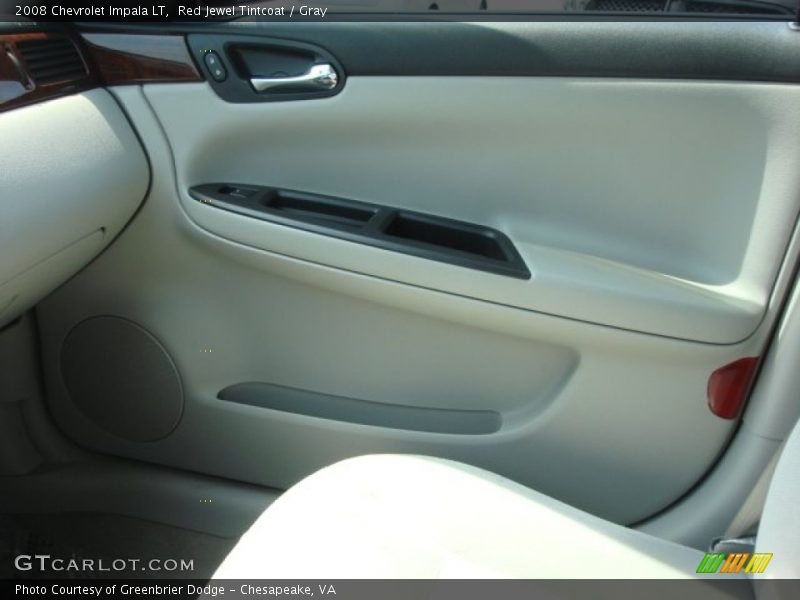 Red Jewel Tintcoat / Gray 2008 Chevrolet Impala LT