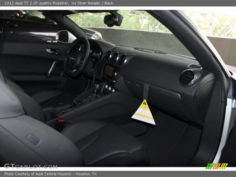 Ice Silver Metallic / Black 2012 Audi TT 2.0T quattro Roadster