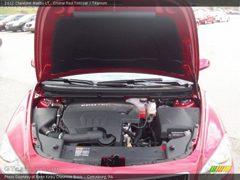 Crystal Red Tintcoat / Titanium 2012 Chevrolet Malibu LT