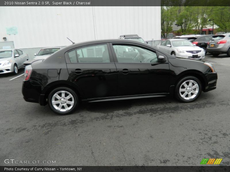 Super Black / Charcoal 2010 Nissan Sentra 2.0 SR