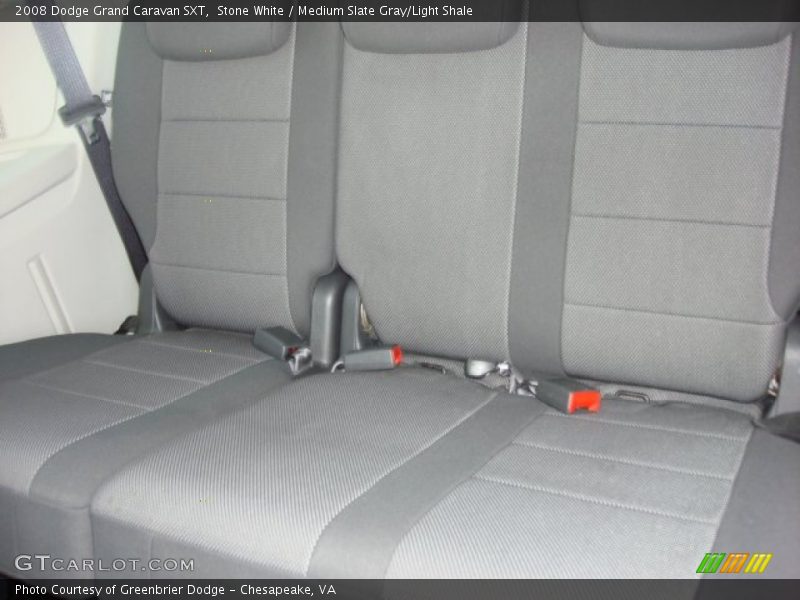 Stone White / Medium Slate Gray/Light Shale 2008 Dodge Grand Caravan SXT