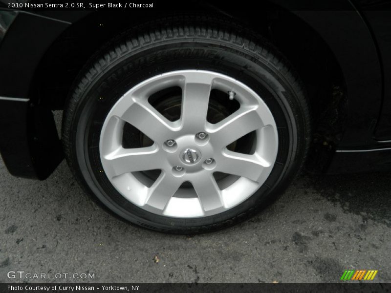 Super Black / Charcoal 2010 Nissan Sentra 2.0 SR