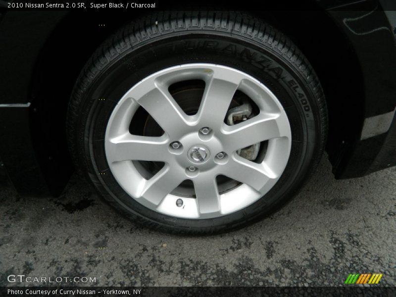 Super Black / Charcoal 2010 Nissan Sentra 2.0 SR