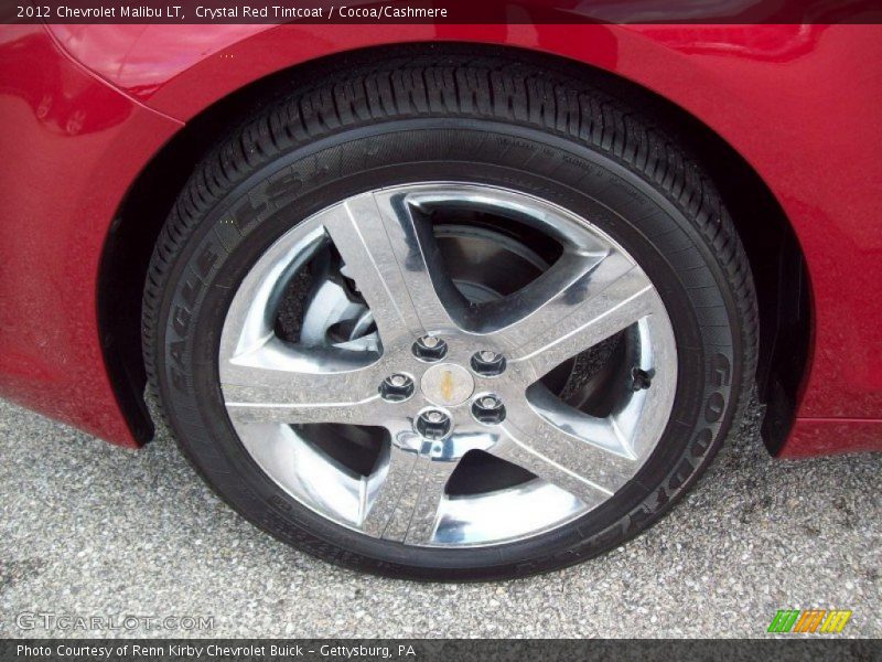 Crystal Red Tintcoat / Cocoa/Cashmere 2012 Chevrolet Malibu LT