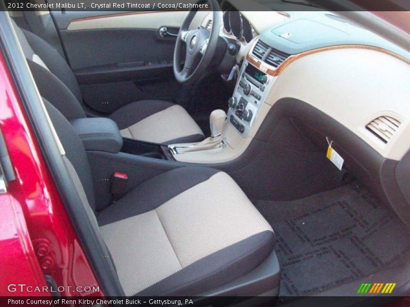 Crystal Red Tintcoat / Cocoa/Cashmere 2012 Chevrolet Malibu LT