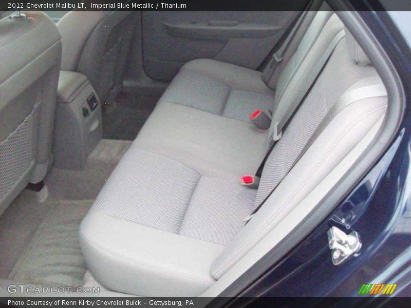 Imperial Blue Metallic / Titanium 2012 Chevrolet Malibu LT