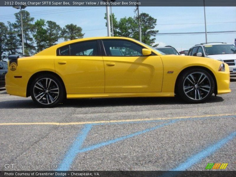  2012 Charger SRT8 Super Bee Stinger Yellow