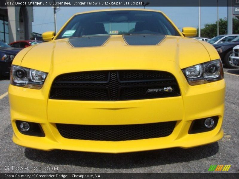  2012 Charger SRT8 Super Bee Stinger Yellow