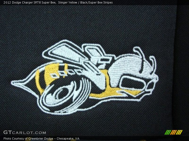  2012 Charger SRT8 Super Bee Logo