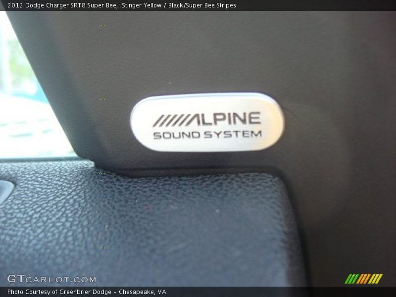Audio System of 2012 Charger SRT8 Super Bee