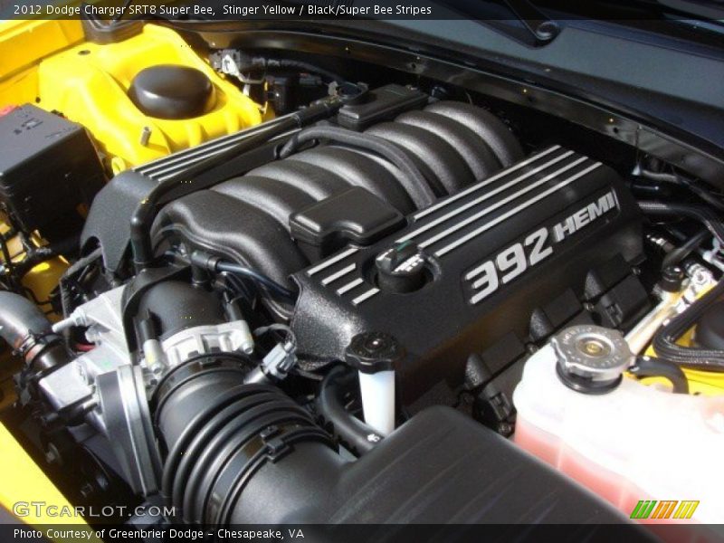  2012 Charger SRT8 Super Bee Engine - 6.4 Liter 392 cid SRT HEMI OHV 16-Valve V8