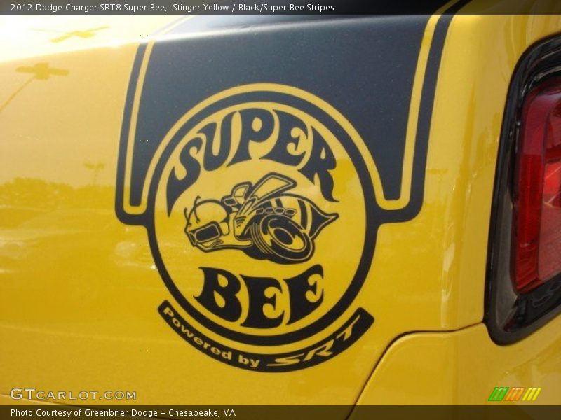  2012 Charger SRT8 Super Bee Logo
