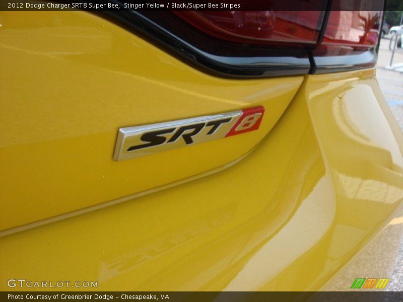  2012 Charger SRT8 Super Bee Logo