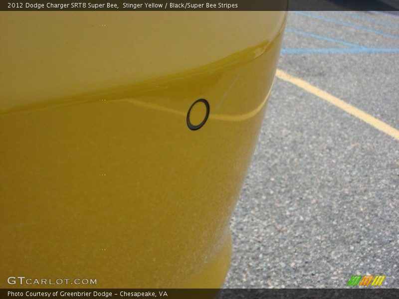 Stinger Yellow / Black/Super Bee Stripes 2012 Dodge Charger SRT8 Super Bee
