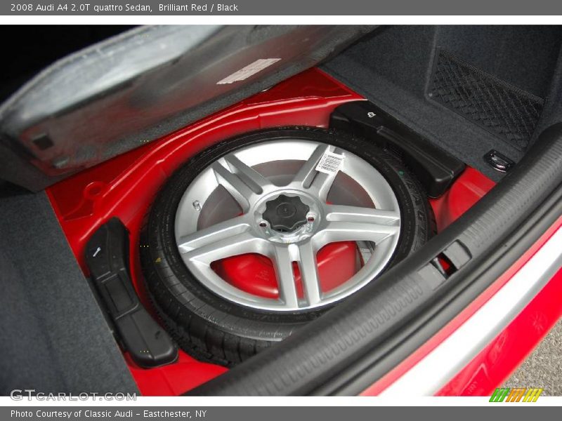 Brilliant Red / Black 2008 Audi A4 2.0T quattro Sedan