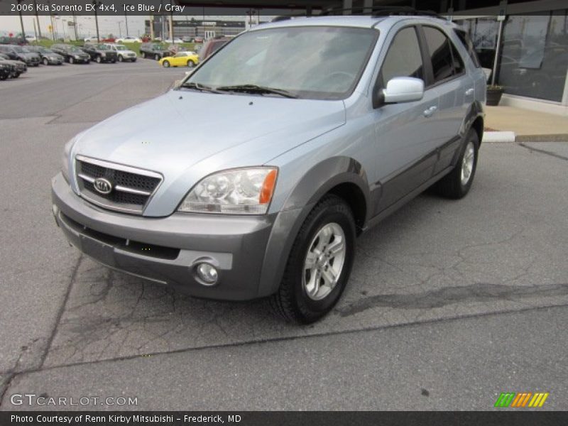 Ice Blue / Gray 2006 Kia Sorento EX 4x4