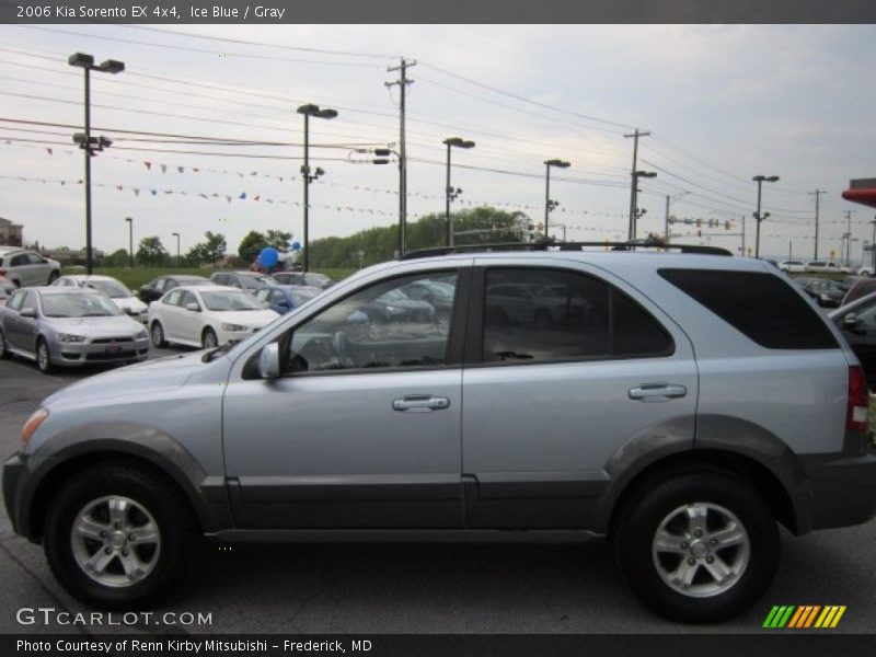 Ice Blue / Gray 2006 Kia Sorento EX 4x4