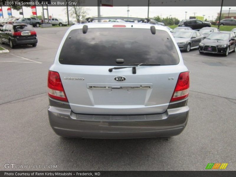 Ice Blue / Gray 2006 Kia Sorento EX 4x4