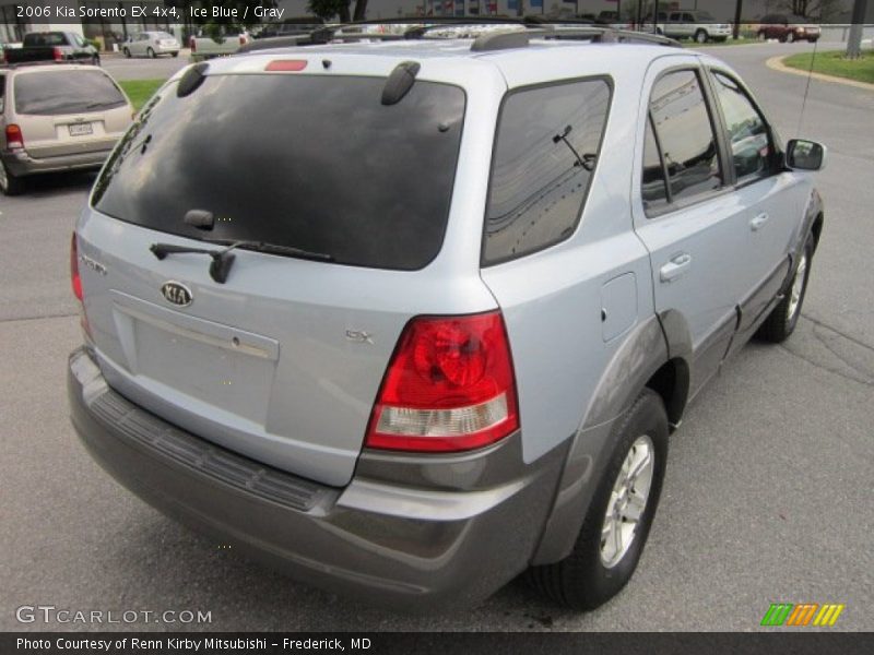Ice Blue / Gray 2006 Kia Sorento EX 4x4