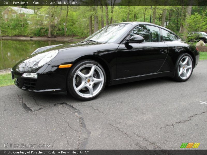 Black / Black 2011 Porsche 911 Carrera Coupe