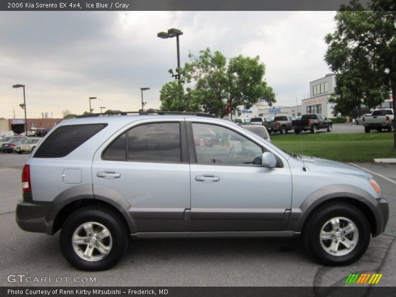 Ice Blue / Gray 2006 Kia Sorento EX 4x4