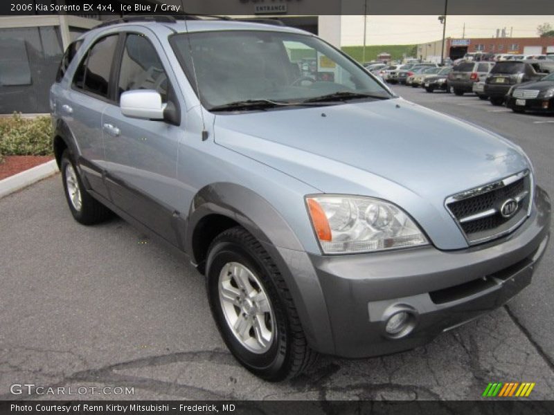 Ice Blue / Gray 2006 Kia Sorento EX 4x4