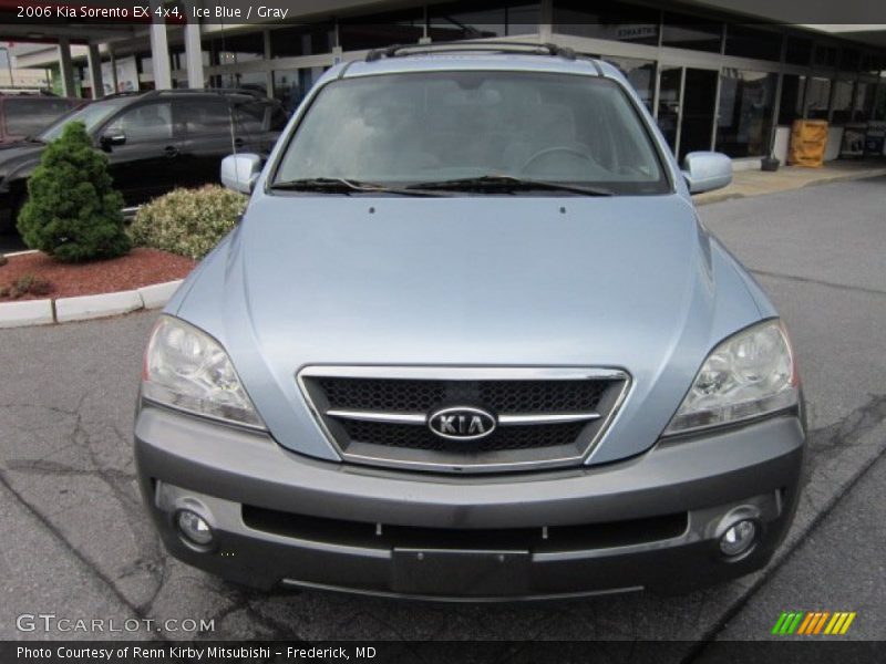 Ice Blue / Gray 2006 Kia Sorento EX 4x4
