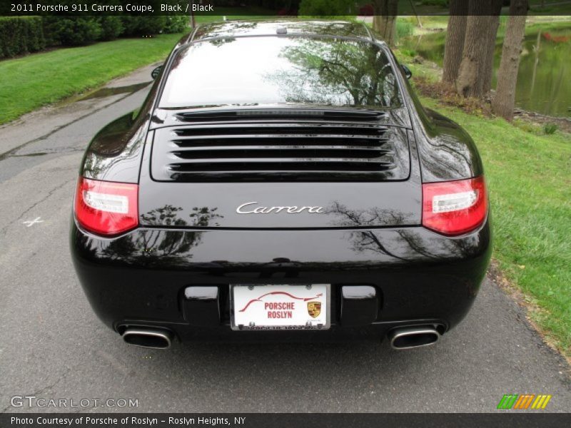 Black / Black 2011 Porsche 911 Carrera Coupe