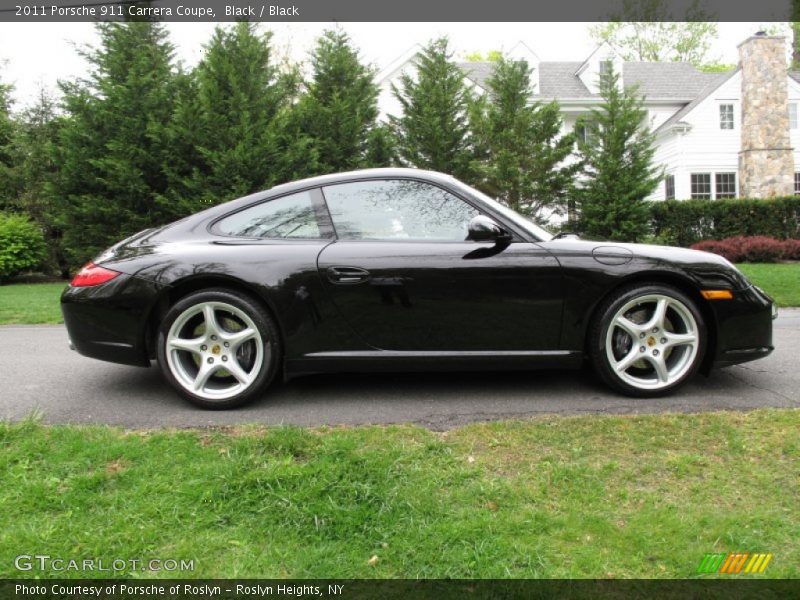 Black / Black 2011 Porsche 911 Carrera Coupe