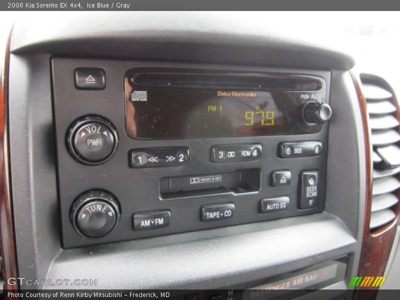 Ice Blue / Gray 2006 Kia Sorento EX 4x4