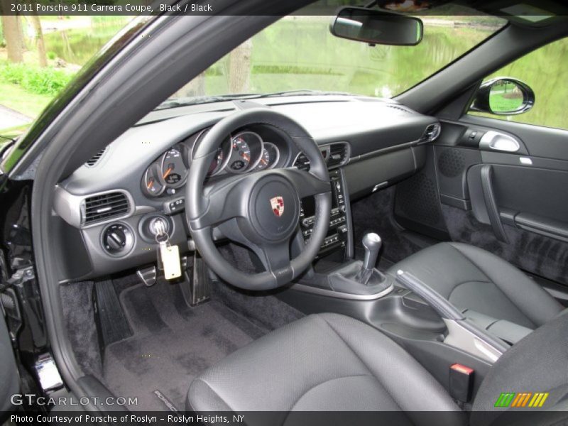 Black / Black 2011 Porsche 911 Carrera Coupe