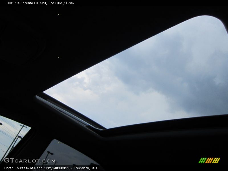 Ice Blue / Gray 2006 Kia Sorento EX 4x4