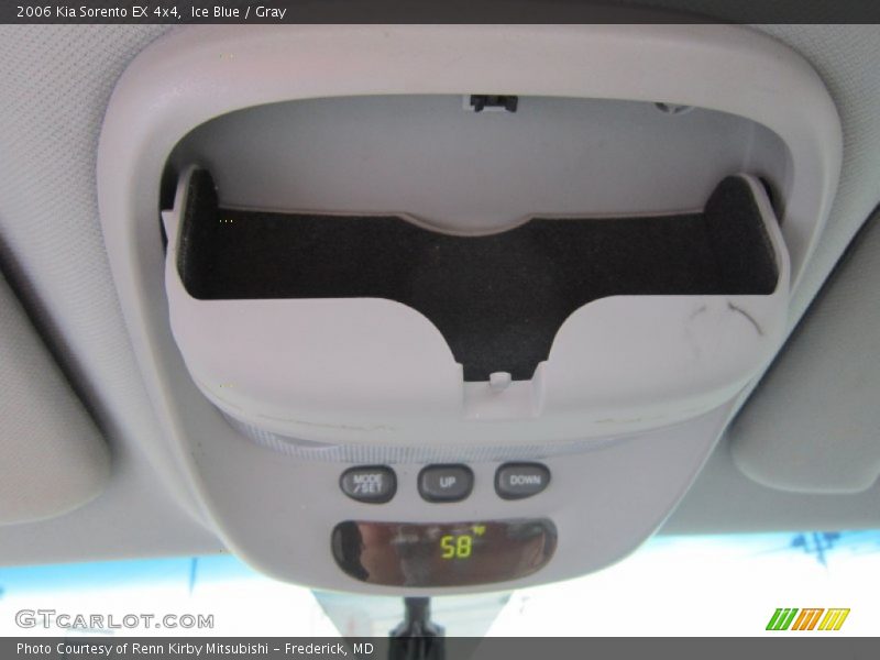 Ice Blue / Gray 2006 Kia Sorento EX 4x4