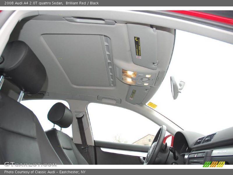 Brilliant Red / Black 2008 Audi A4 2.0T quattro Sedan