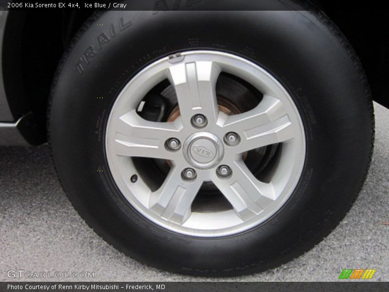 Ice Blue / Gray 2006 Kia Sorento EX 4x4