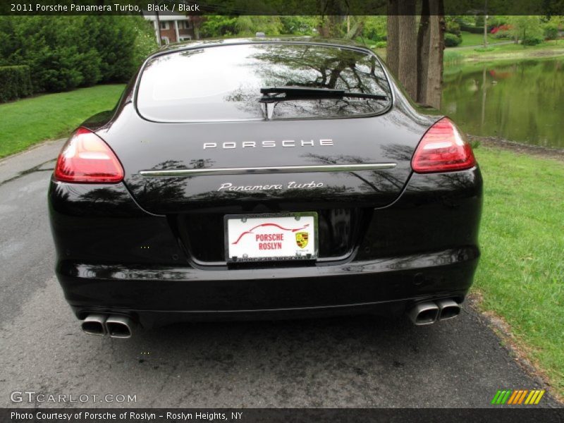 Black / Black 2011 Porsche Panamera Turbo