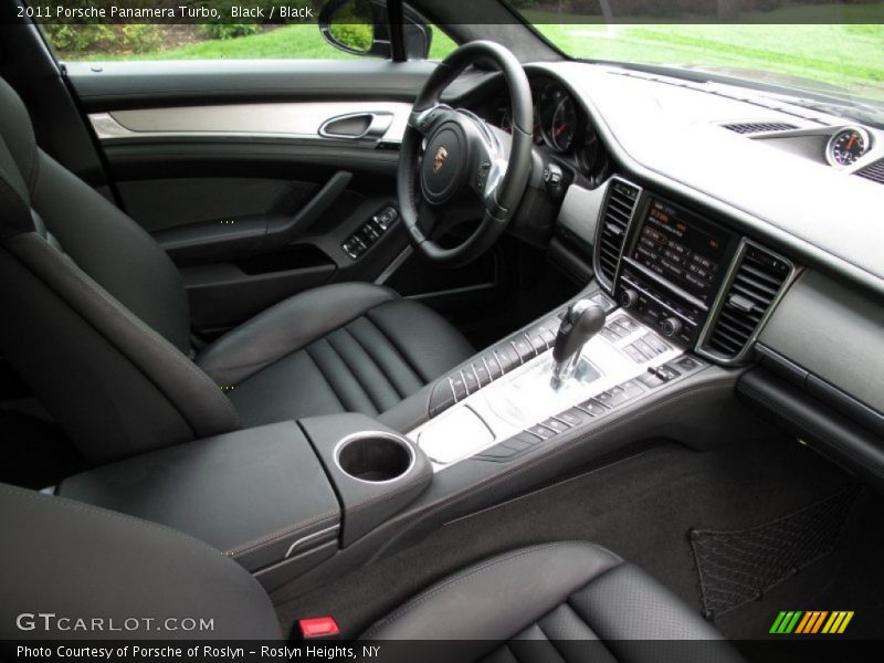  2011 Panamera Turbo Black Interior