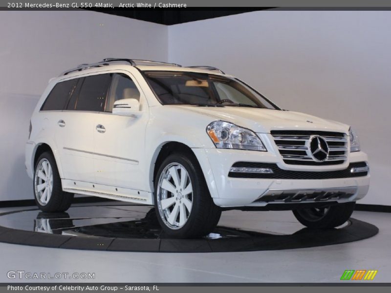 Arctic White / Cashmere 2012 Mercedes-Benz GL 550 4Matic