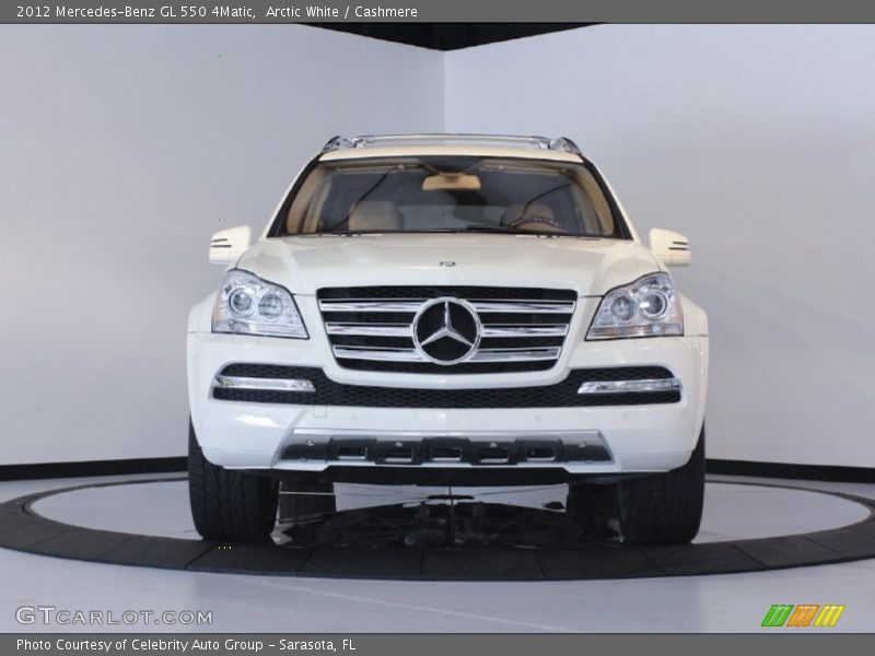 Arctic White / Cashmere 2012 Mercedes-Benz GL 550 4Matic