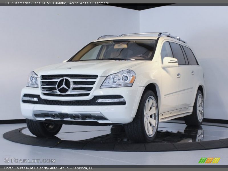 Arctic White / Cashmere 2012 Mercedes-Benz GL 550 4Matic