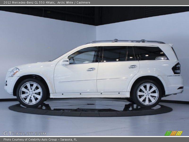 Arctic White / Cashmere 2012 Mercedes-Benz GL 550 4Matic