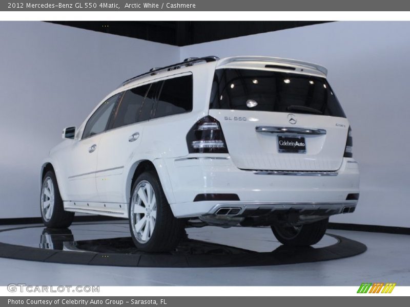 Arctic White / Cashmere 2012 Mercedes-Benz GL 550 4Matic
