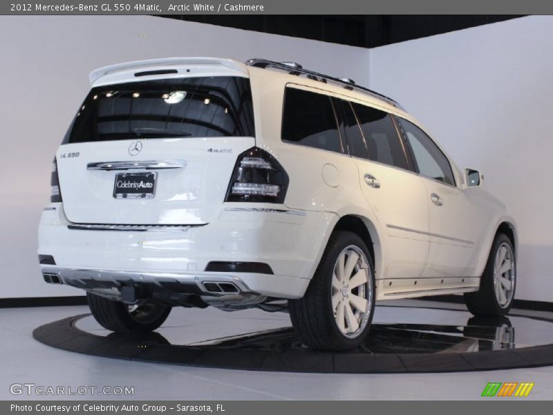 Arctic White / Cashmere 2012 Mercedes-Benz GL 550 4Matic